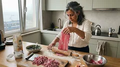 Num instante: massa fresca colorida com puré de legumes — 5 ingredientes, sem máquina