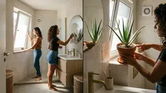 Aloé vera na casa de banho: como cuidar e o que pode mesmo fazer pela humidade
